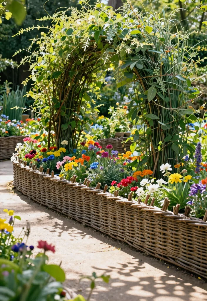 14 Cheapest Fence 2026 Trending Ideas That Still Look Amazing 1 14 Cheapest Fence 2026 Trending Ideas That Still Look Amazing - 1. Woven Willow Fencing 1