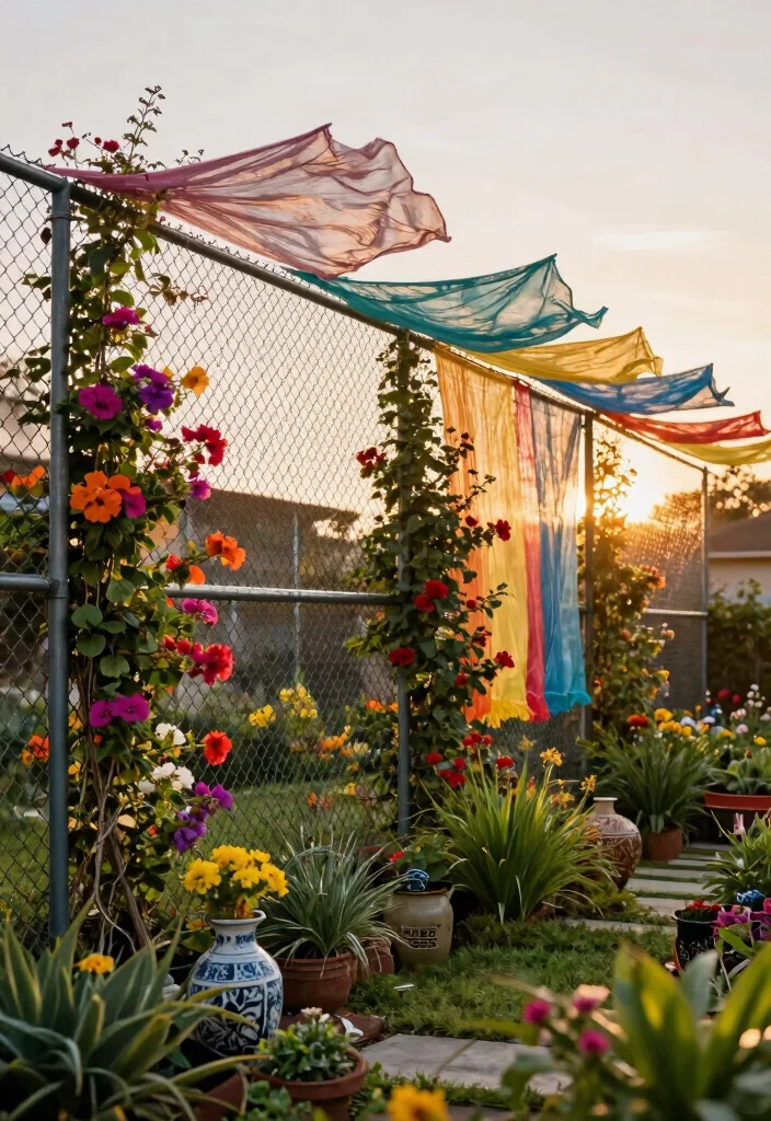 14 Cheapest Fence 2026 Trending Ideas That Still Look Amazing 13 14 Cheapest Fence 2026 Trending Ideas That Still Look Amazing - 3. Chain Link with a Twist 1