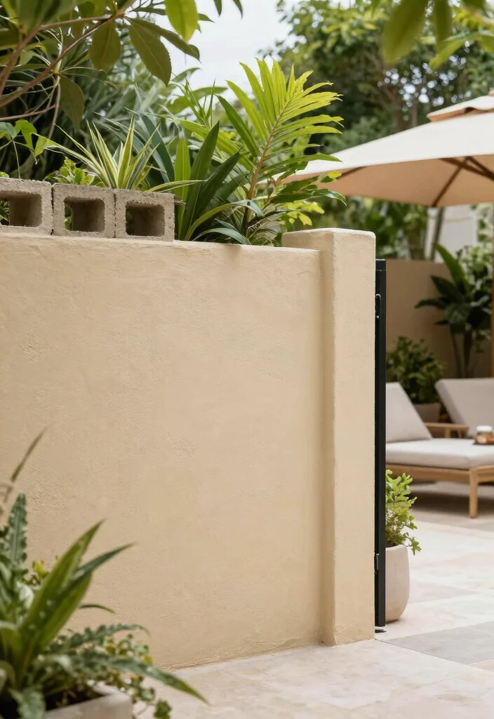 14 Cheapest Fence 2026 Trending Ideas That Still Look Amazing 37 14 Cheapest Fence 2026 Trending Ideas That Still Look Amazing - 7. Cinder Block Fencing 1