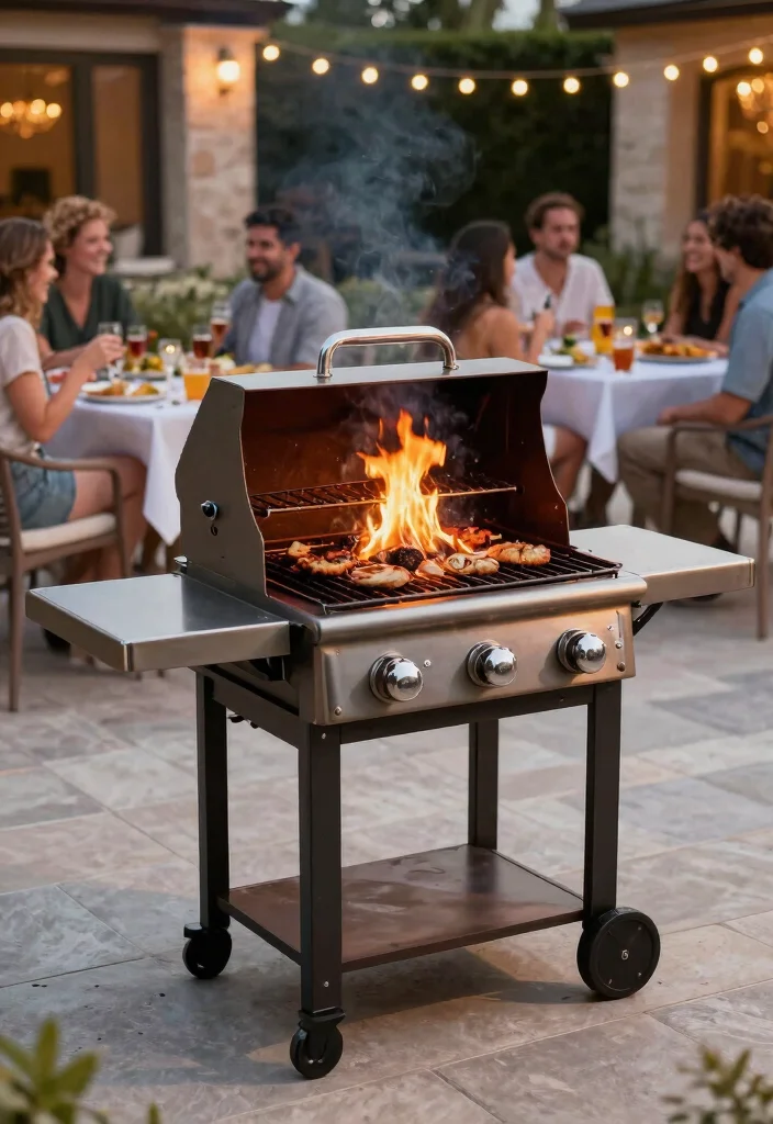 14 Deck Fire Pit Ideas for the Ultimate Hangout Spot 45 14 Deck Fire Pit Ideas for the Ultimate Hangout Spot - 11. Multi-Function Fire Pit Grill 1