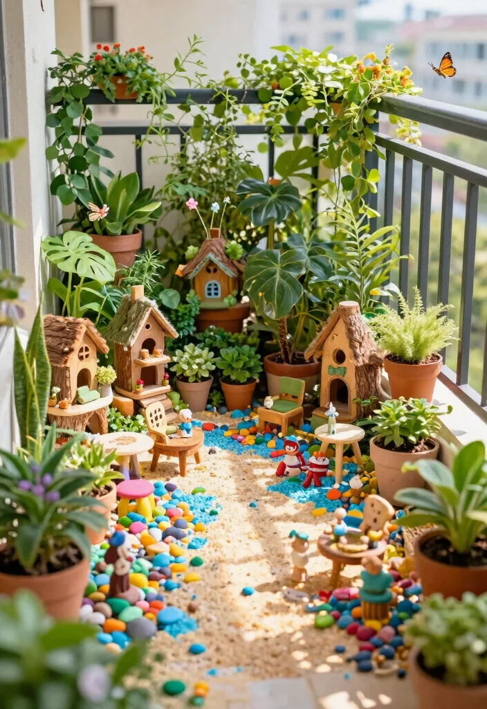 14 Toca Boca Balcony Ideas Coastal Villa Fans Will Love 1 14 Toca Boca Balcony Ideas Coastal Villa Fans Will Love - 1. Whimsical Fairy Garden 1