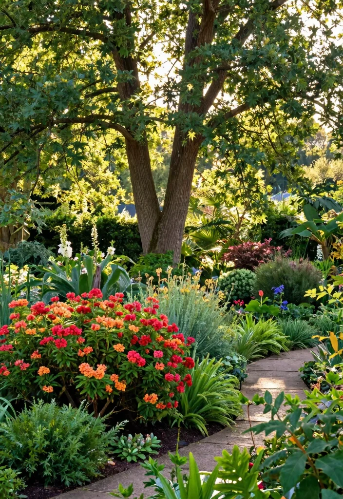14 Tree Fence Ideas That Blend Nature & Privacy - 6. Mixed Tree & Shrub Border 1