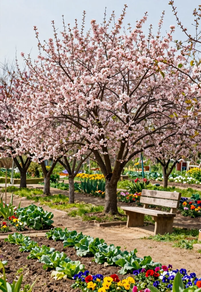 14 Tree Fence Ideas That Blend Nature & Privacy - 8. Fruit Tree Enclave 1