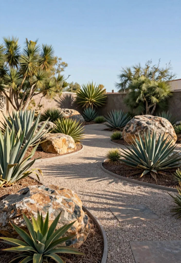 15 AZ Backyard Ideas Perfect for Desert Style Living 1 15 AZ Backyard Ideas Perfect for Desert Style Living - 1. Embrace Xeriscaping 1