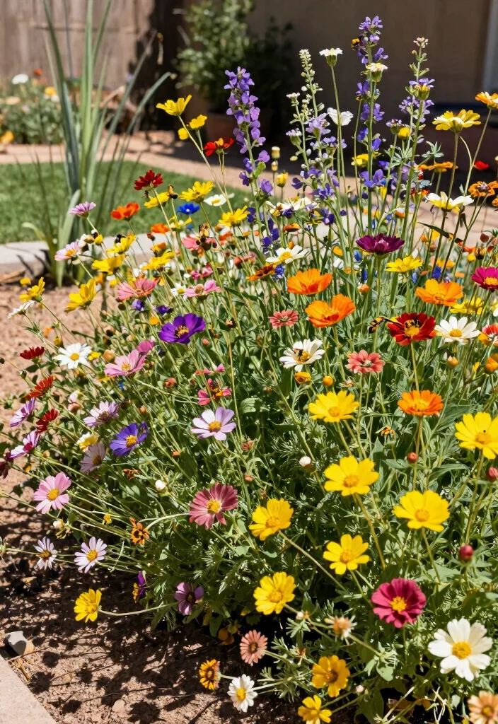 15 AZ Backyard Ideas Perfect for Desert Style Living 54 15 AZ Backyard Ideas Perfect for Desert Style Living - 14. Plant Native Wildflowers 1