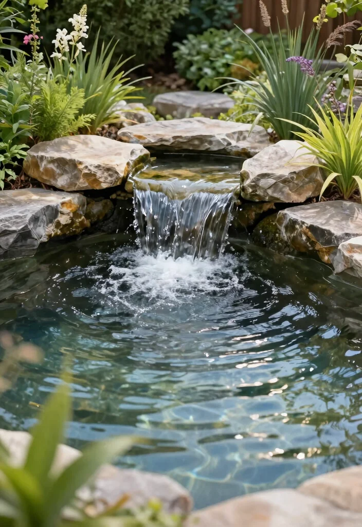 15 AZ Backyard Ideas Perfect for Desert Style Living 15 15 AZ Backyard Ideas Perfect for Desert Style Living - 5. Install a Water Feature 1