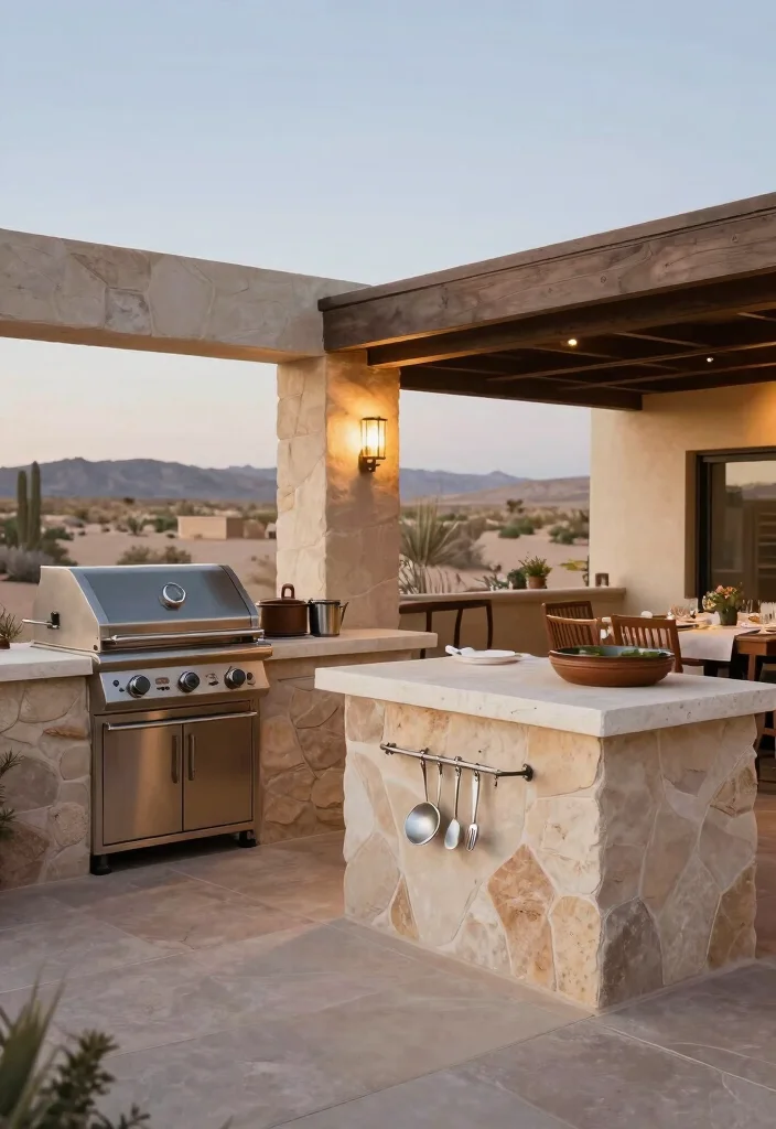 15 AZ Backyard Ideas Perfect for Desert Style Living 39 15 AZ Backyard Ideas Perfect for Desert Style Living - 9. Consider Outdoor Cooking Spaces 1