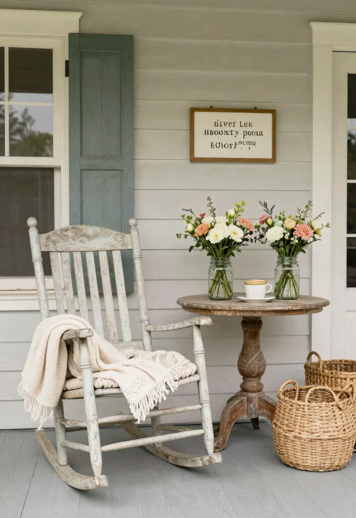 15 Front Porch Entryway Ideas That Feel Warm & Welcoming 3 15 Front Porch Entryway Ideas That Feel Warm & Welcoming - 3. Cozy Farmhouse Vibes 1