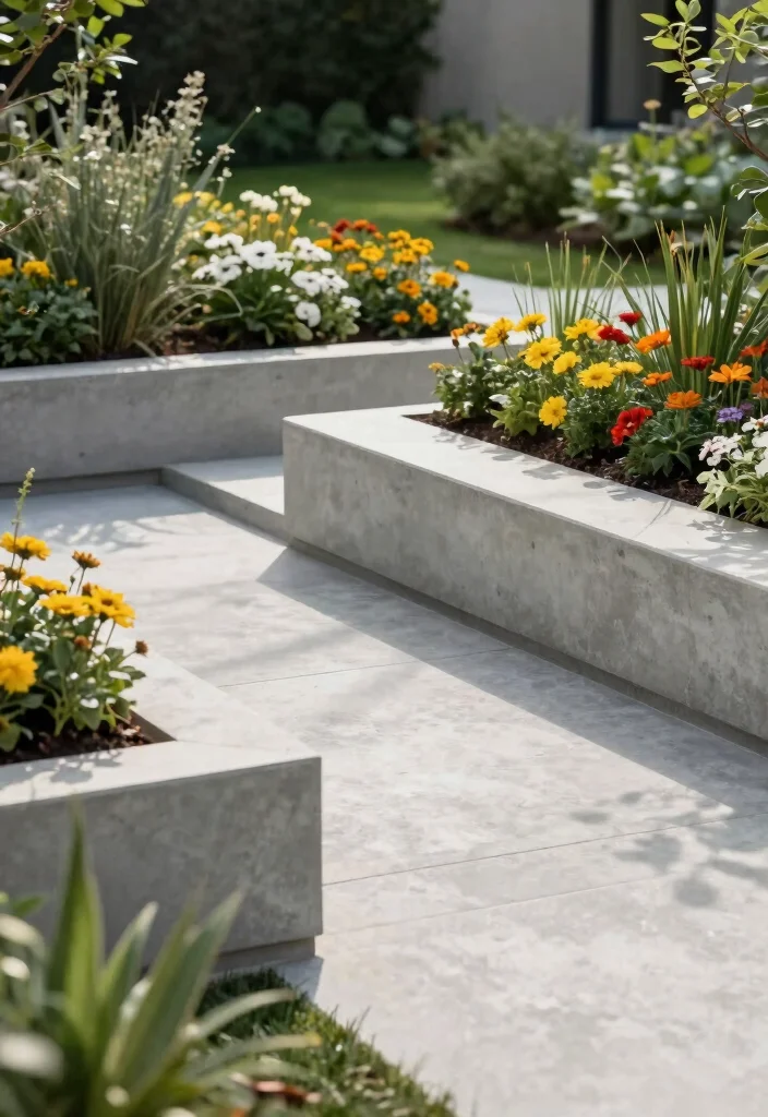15 Front Yard Edging Ideas That Define Your Landscape Beautifully 39 15 Front Yard Edging Ideas That Define Your Landscape Beautifully - 9. Concrete Edging 1