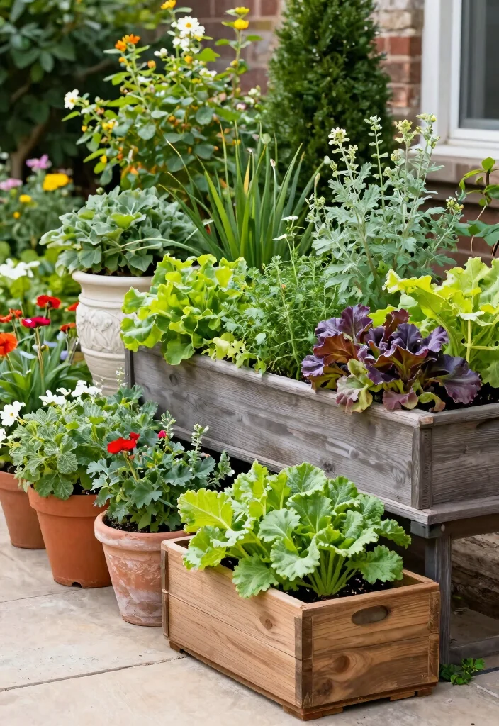 15 Front of House Planter Ideas That Boost Curb Appeal 49 15 Front of House Planter Ideas That Boost Curb Appeal - 10. Herb and Vegetable Planters 1