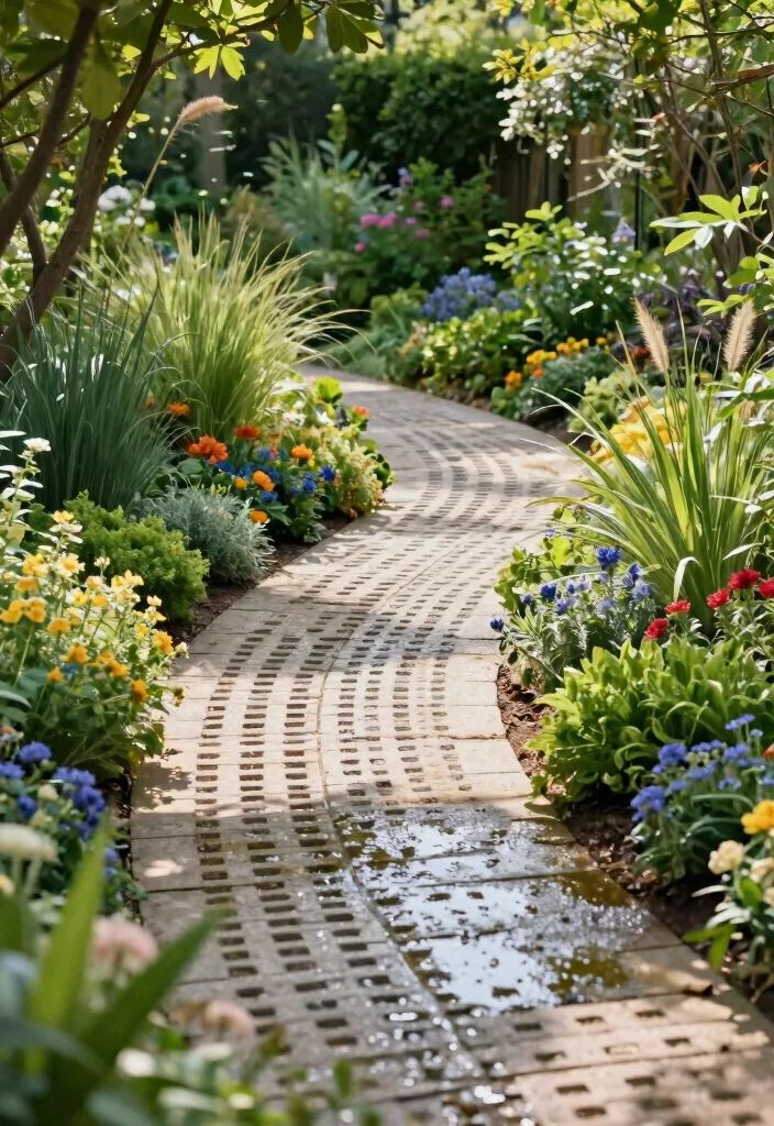 15 Low Water Gardening Ideas for a Drought Friendly Yard 51 15 Low Water Gardening Ideas for a Drought Friendly Yard - 11. Permeable Paving 1