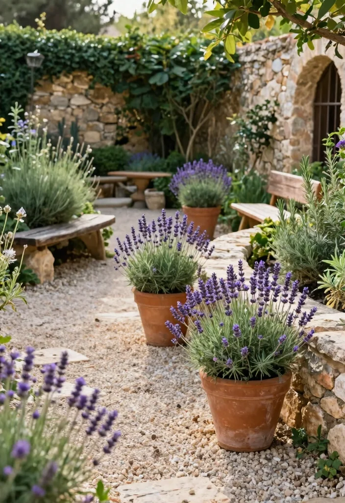 15 Low Water Gardening Ideas for a Drought Friendly Yard 26 15 Low Water Gardening Ideas for a Drought Friendly Yard - 6. Mediterranean Garden 1