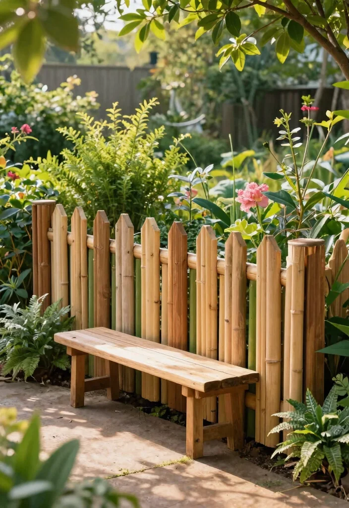 15 Simple Fence Ideas That Are Clean & Modern - 12. Eco-Friendly Fencing Solutions 1