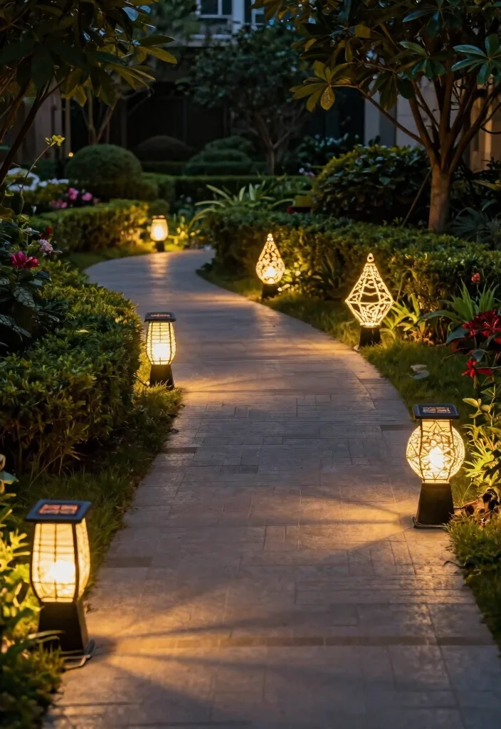 15 Solar Lights Ideas Outdoor Walkway Designs That Glow Beautifully 52 15 Solar Lights Ideas Outdoor Walkway Designs That Glow Beautifully - 12. Decorative Solar Light Fixtures 1