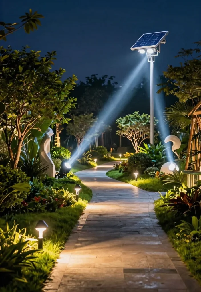 15 Solar Lights Ideas Outdoor Walkway Designs That Glow Beautifully 53 15 Solar Lights Ideas Outdoor Walkway Designs That Glow Beautifully - 13. Solar Flood Lights 1