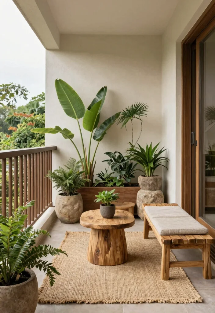 16 1st Floor Balcony Ideas That Upgrade Your Exterior Instantly 48 16 1st Floor Balcony Ideas That Upgrade Your Exterior Instantly - 8. Nature-Inspired Decor 1