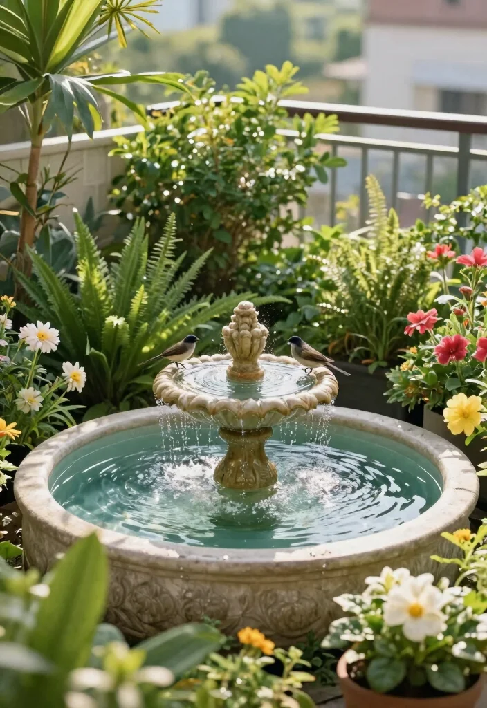 16 Container Garden Ideas Perfect for Small Spaces 53 16 Container Garden Ideas Perfect for Small Spaces - 13. Container Water Features 1