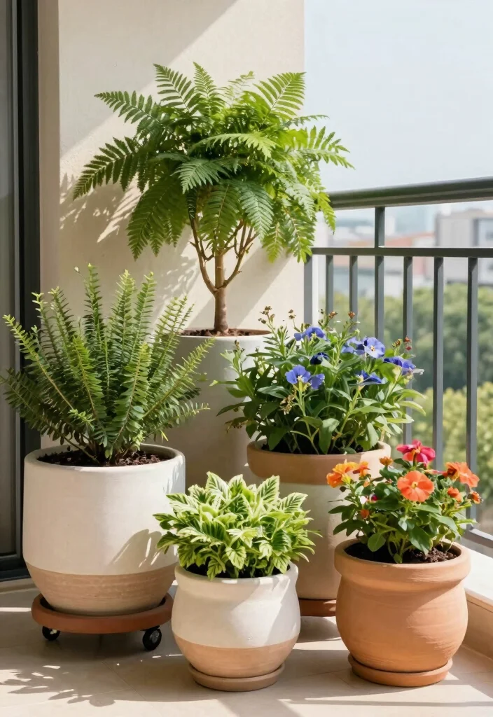 16 Container Garden Ideas Perfect for Small Spaces 38 16 Container Garden Ideas Perfect for Small Spaces - 8. Indoor-Outdoor Containers 1
