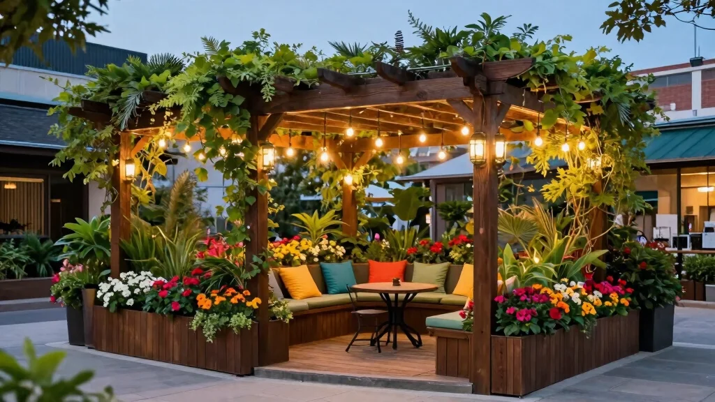 16 Corner Pergola Ideas That Maximize Small Spaces
