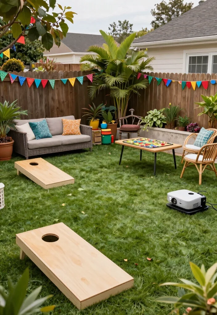 16 Cozy Backyard 2026 Trending Ideas That Feel Warm & Inviting All Year 43 16 Cozy Backyard 2026 Trending Ideas That Feel Warm & Inviting All Year - 13. Outdoor Games Area 1