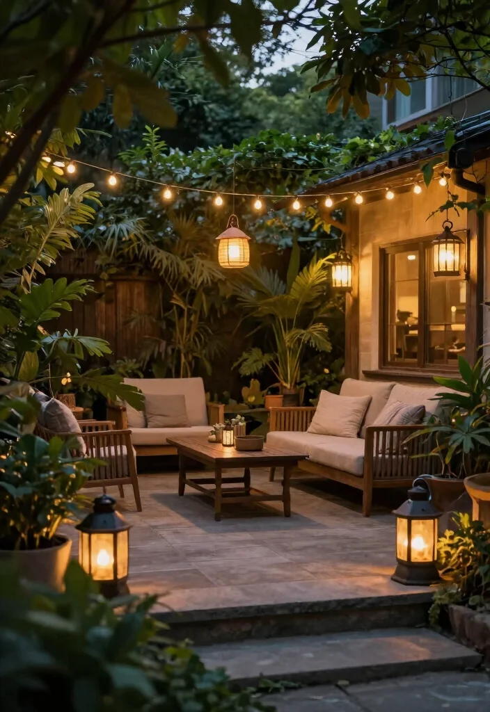 16 Cozy Backyard 2026 Trending Ideas That Feel Warm & Inviting All Year 56 16 Cozy Backyard 2026 Trending Ideas That Feel Warm & Inviting All Year - 16. Warm Lighting Fixtures 1