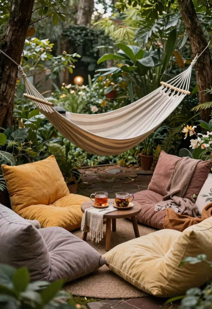 16 Cozy Backyard 2026 Trending Ideas That Feel Warm & Inviting All Year 2 16 Cozy Backyard 2026 Trending Ideas That Feel Warm & Inviting All Year - 2. Cozy Outdoor Seating Nooks 1