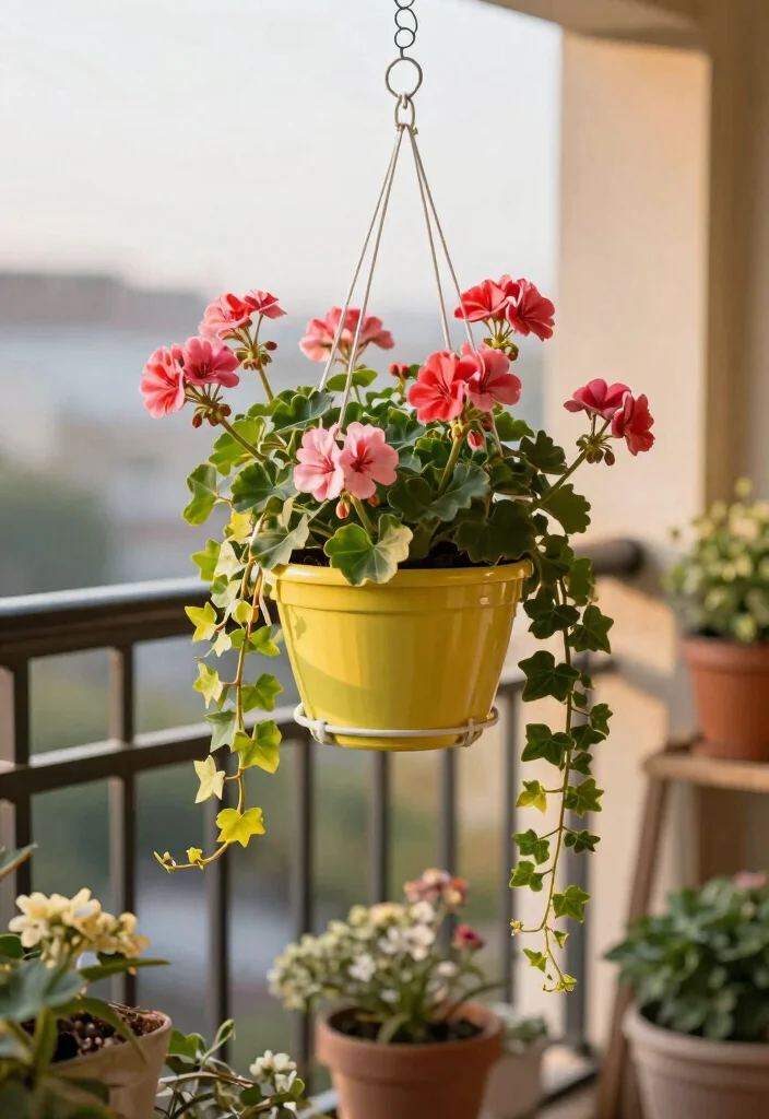 16 Flower Trellis Ideas That Create a Blooming Statement 44 16 Flower Trellis Ideas That Create a Blooming Statement - 14. Hanging Trellis for Balcony Gardens 1