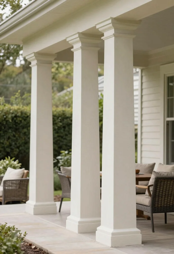 16 Front Porch Column Ideas That Add Classic Charm 54 16 Front Porch Column Ideas That Add Classic Charm - 14. Stylish Composite Columns 1