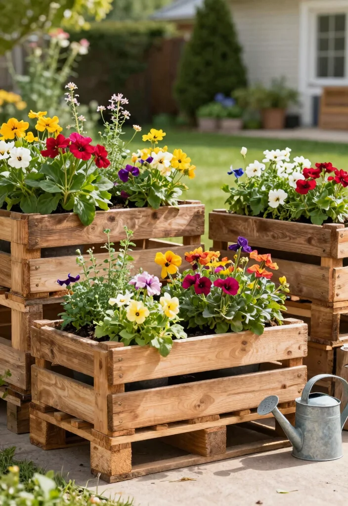 16 Front Yard Ideas on a Budget That Look Expensive 1 16 Front Yard Ideas on a Budget That Look Expensive - 1. Recycled Planter Boxes 1
