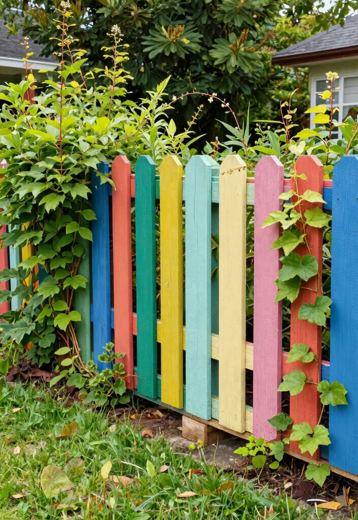 16 Front Yard Ideas on a Budget That Look Expensive 30 16 Front Yard Ideas on a Budget That Look Expensive - 10. Creative Fence Design 1