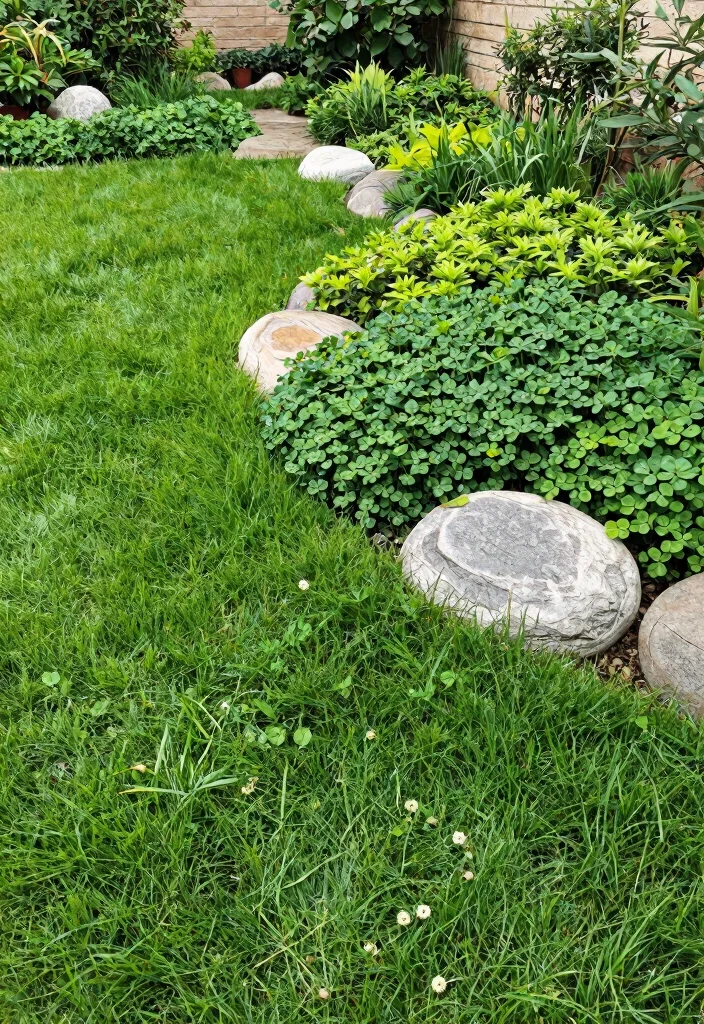 16 Front Yard Ideas on a Budget That Look Expensive 55 16 Front Yard Ideas on a Budget That Look Expensive - 16. Eco-Friendly Lawn Alternatives 1