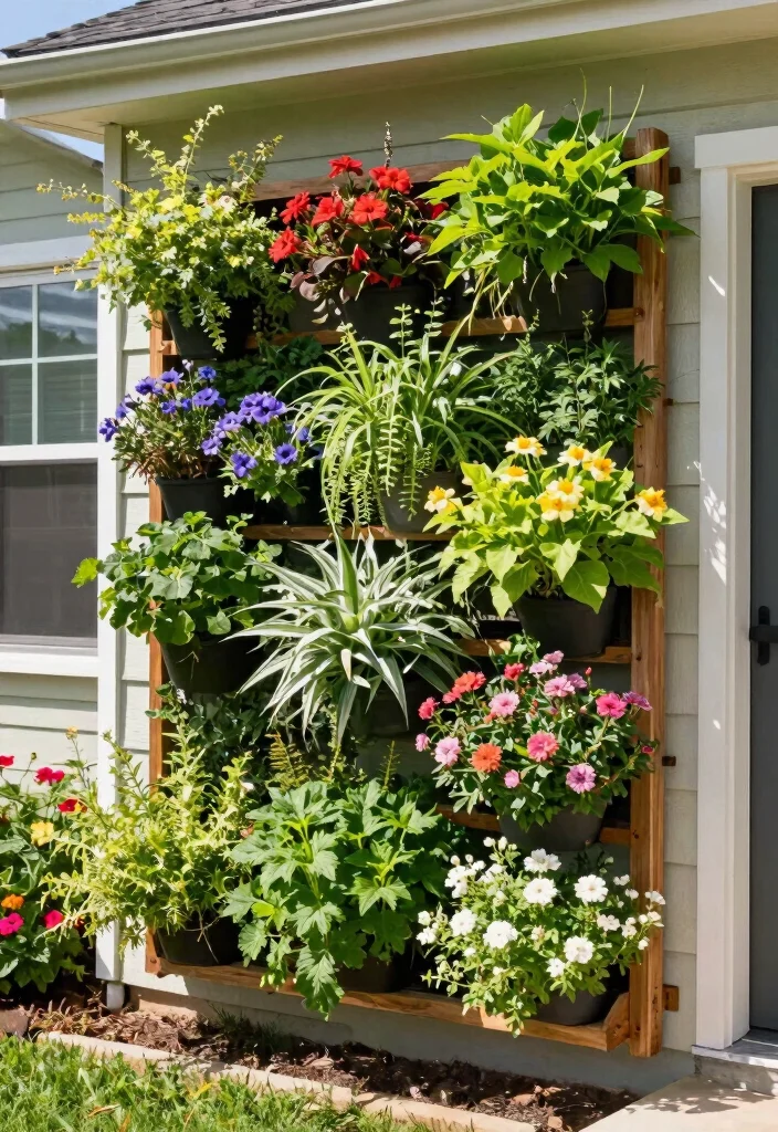 16 Front Yard Ideas on a Budget That Look Expensive 29 16 Front Yard Ideas on a Budget That Look Expensive - 9. Vertical Garden Install 1