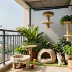 17 Cat Balcony Ideas for a Safe & Stylish Catio