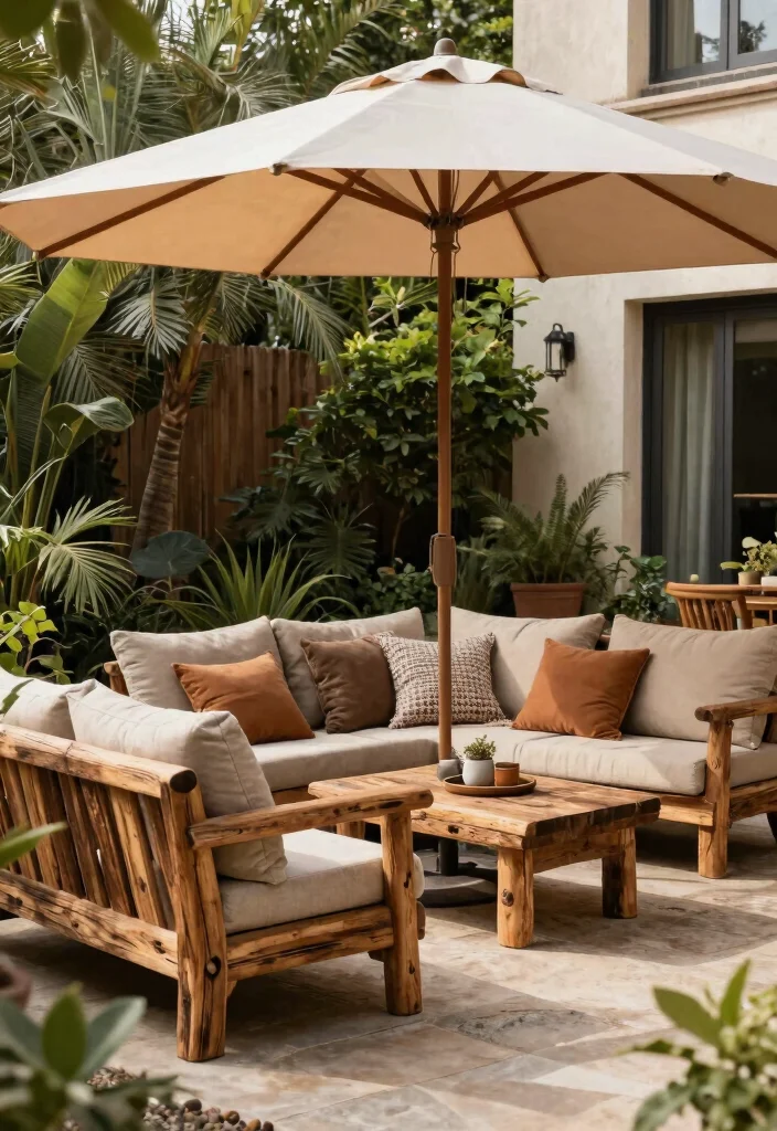 17 Large Front Yard Ideas That Make a Statement 5 17 Large Front Yard Ideas That Make a Statement - 5. Cozy Outdoor Living Areas 1