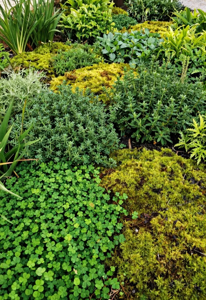 17 Large Front Yard Ideas That Make a Statement 18 17 Large Front Yard Ideas That Make a Statement - 8. Sustainable Ground Cover 1