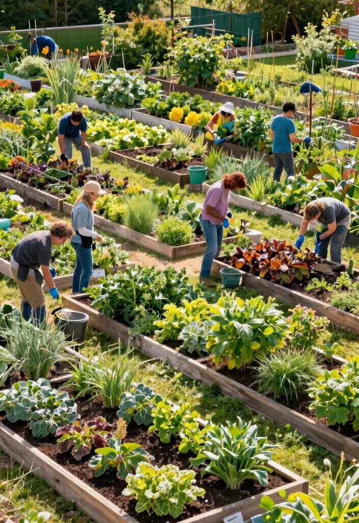 17 Square Foot Gardening Layout Raised Beds for Maximum Yield 67 17 Square Foot Gardening Layout Raised Beds for Maximum Yield - 17. Community Garden Layout 1