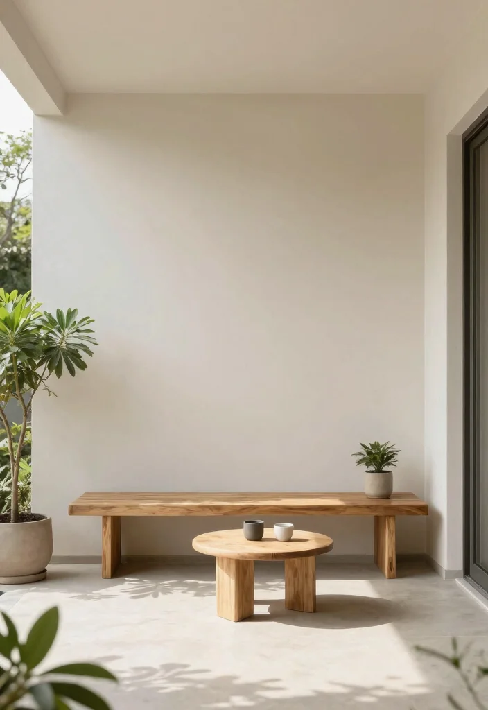 17 Uncovered Patio Ideas That Feel Open & Airy 53 17 Uncovered Patio Ideas That Feel Open & Airy - 13. Minimalist Decor 1