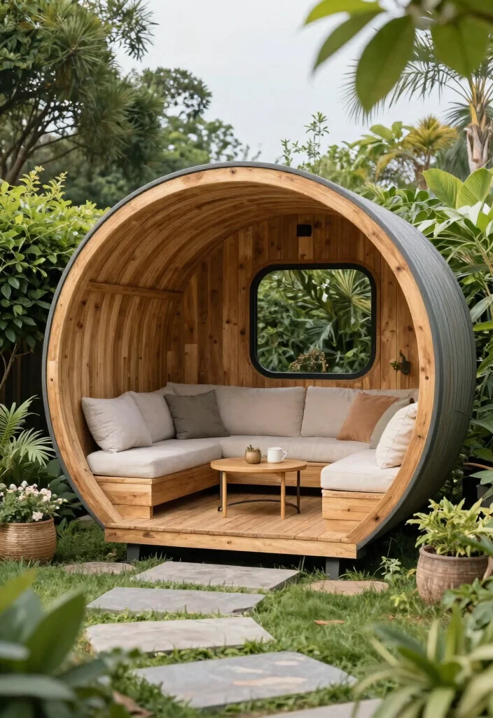 18 Covered Outdoor Patio Ideas for Stylish Shade 58 18 Covered Outdoor Patio Ideas for Stylish Shade - 18. Outdoor Living Pods 1