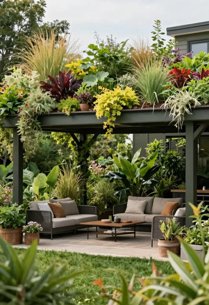 18 Covered Outdoor Patio Ideas for Stylish Shade 16 18 Covered Outdoor Patio Ideas for Stylish Shade - 6. Green Roof Structures 1