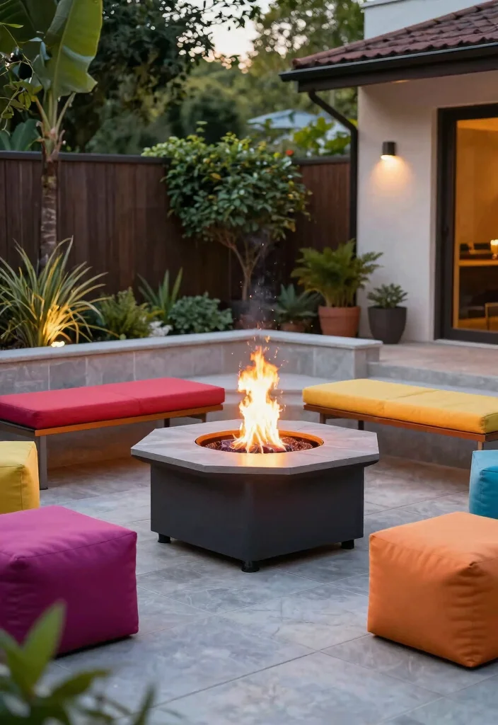 18 Outdoor Fire Pit 2026 Trending Ideas for Cozy Backyard Nights - 11. Customizable Fire Pit with Modular Design 1