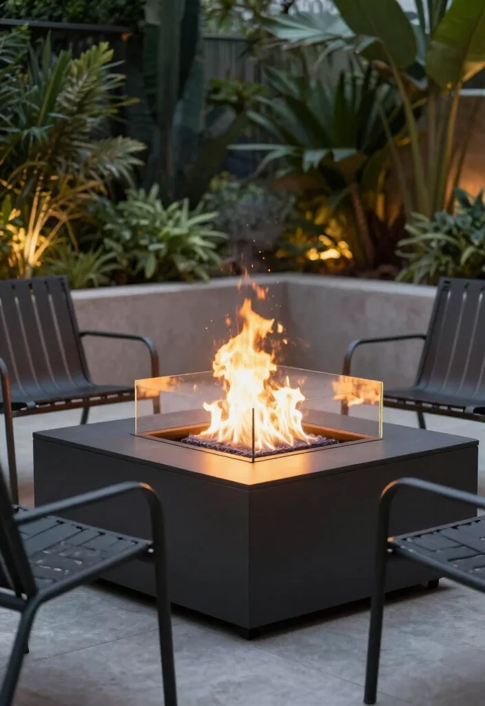 18 Outdoor Fire Pit 2026 Trending Ideas for Cozy Backyard Nights - 4. Eco-Friendly Bioethanol Fire Pit 1