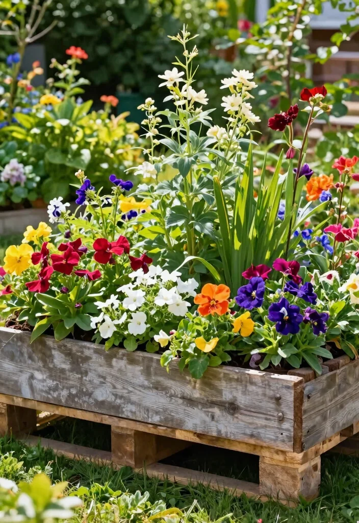 18 Plant Stand Ideas to Elevate Your Indoor & Outdoor Greenery 67 18 Plant Stand Ideas to Elevate Your Indoor & Outdoor Greenery - 17. Pallet Planter Box 1