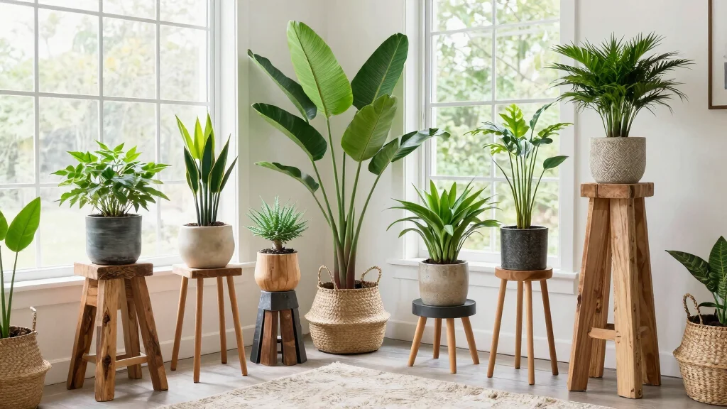 18 Plant Stand Ideas to Elevate Your Indoor & Outdoor Greenery