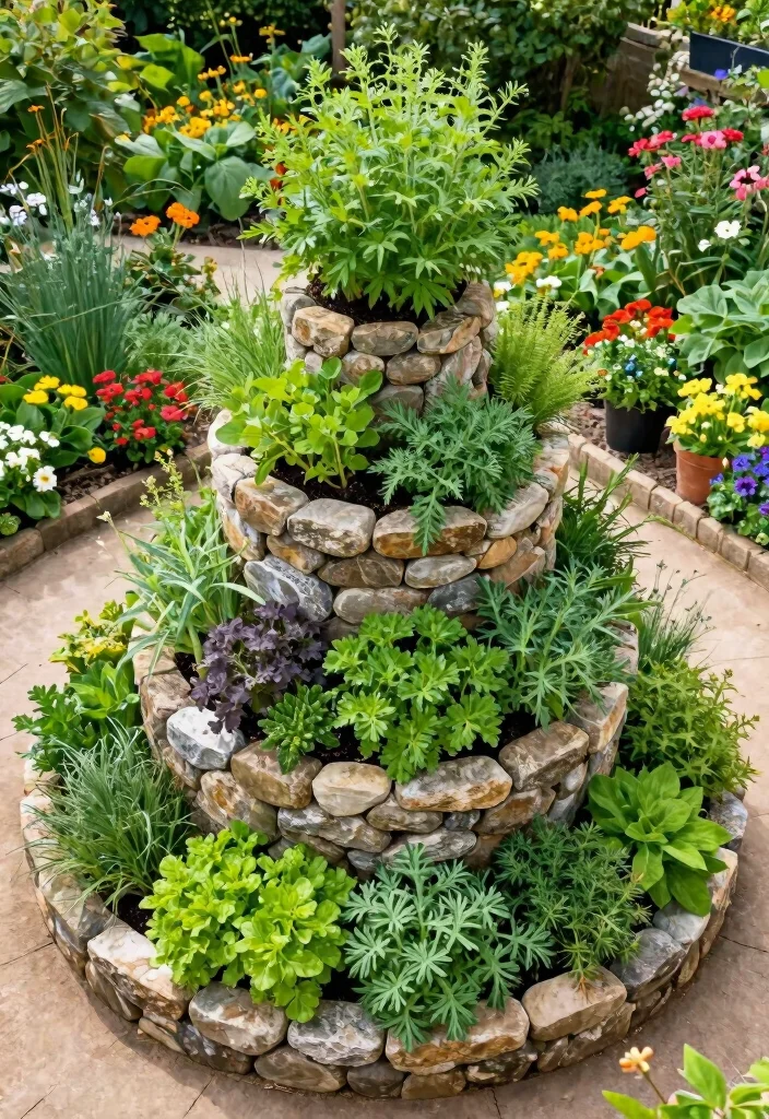 18 Raised Garden Beds Ideas Layout That Maximize Harvest 40 18 Raised Garden Beds Ideas Layout That Maximize Harvest - 10. Spiral Herb Garden 1