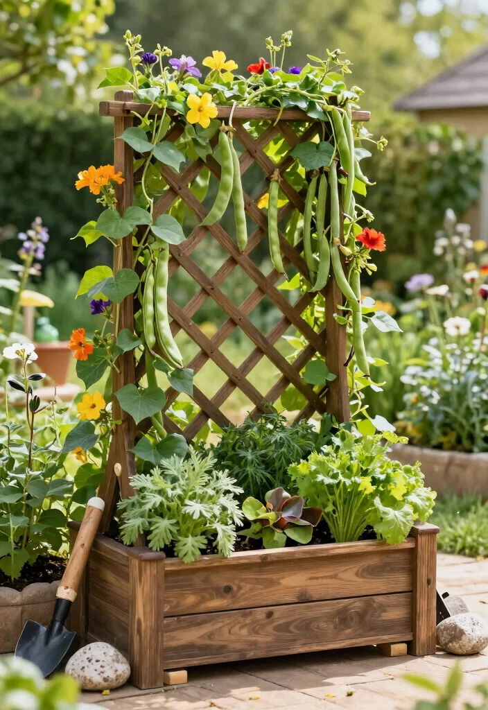 18 Raised Garden Beds Ideas Layout That Maximize Harvest 26 18 Raised Garden Beds Ideas Layout That Maximize Harvest - 6. Raised Planter Boxes with Lattice 1