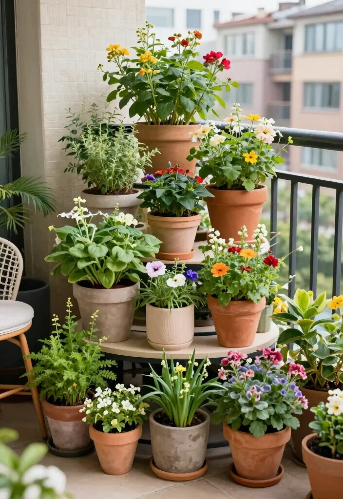 18 Raised Garden Beds Ideas Layout That Maximize Harvest 27 18 Raised Garden Beds Ideas Layout That Maximize Harvest - 7. Container Garden with Tiers 1