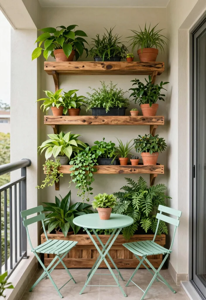 18 Small Balcony Garden Ideas Indian Homes Will Adore 1 18 Small Balcony Garden Ideas Indian Homes Will Adore - 1. Vertical Gardens for Space Optimization 1
