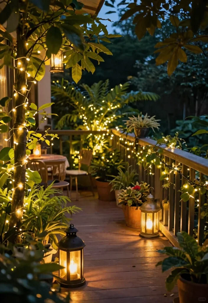 18 Small Balcony Garden Ideas Indian Homes Will Adore 57 18 Small Balcony Garden Ideas Indian Homes Will Adore - 17. Mood Lighting for Evening Enjoyment 1