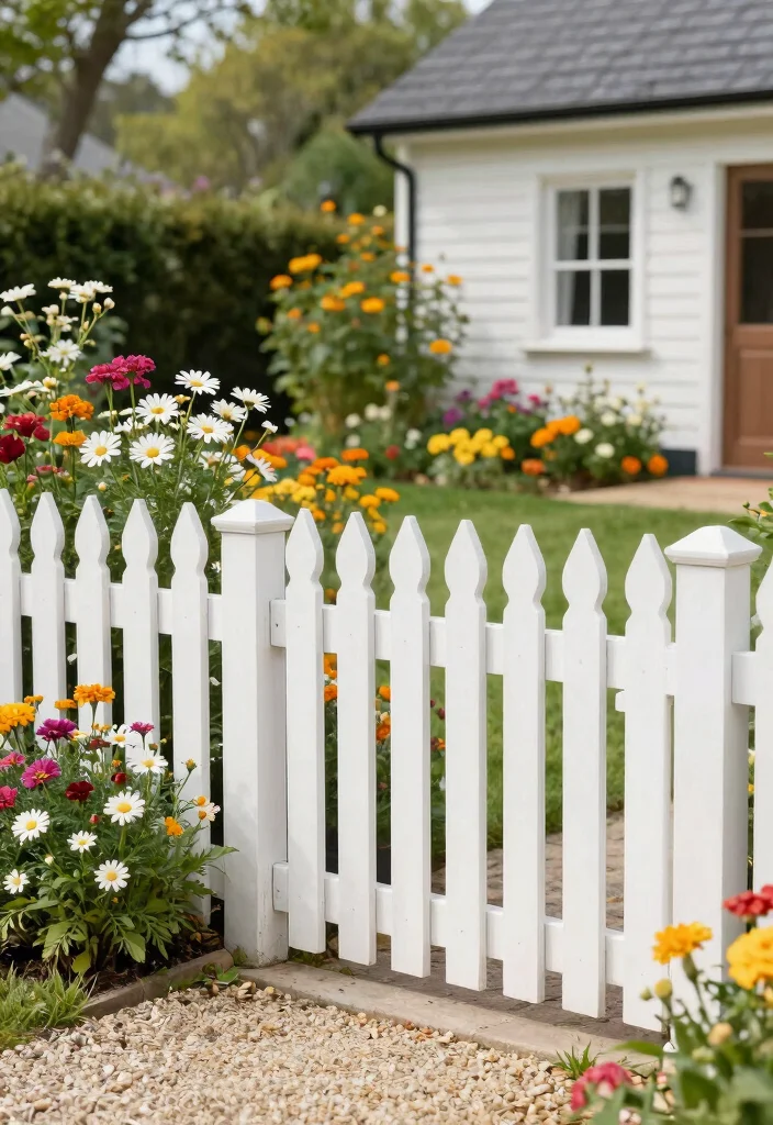 18 Wooden Fence Ideas That Never Go Out of Style 1 18 Wooden Fence Ideas That Never Go Out of Style - 1. Classic Picket Fencing 1