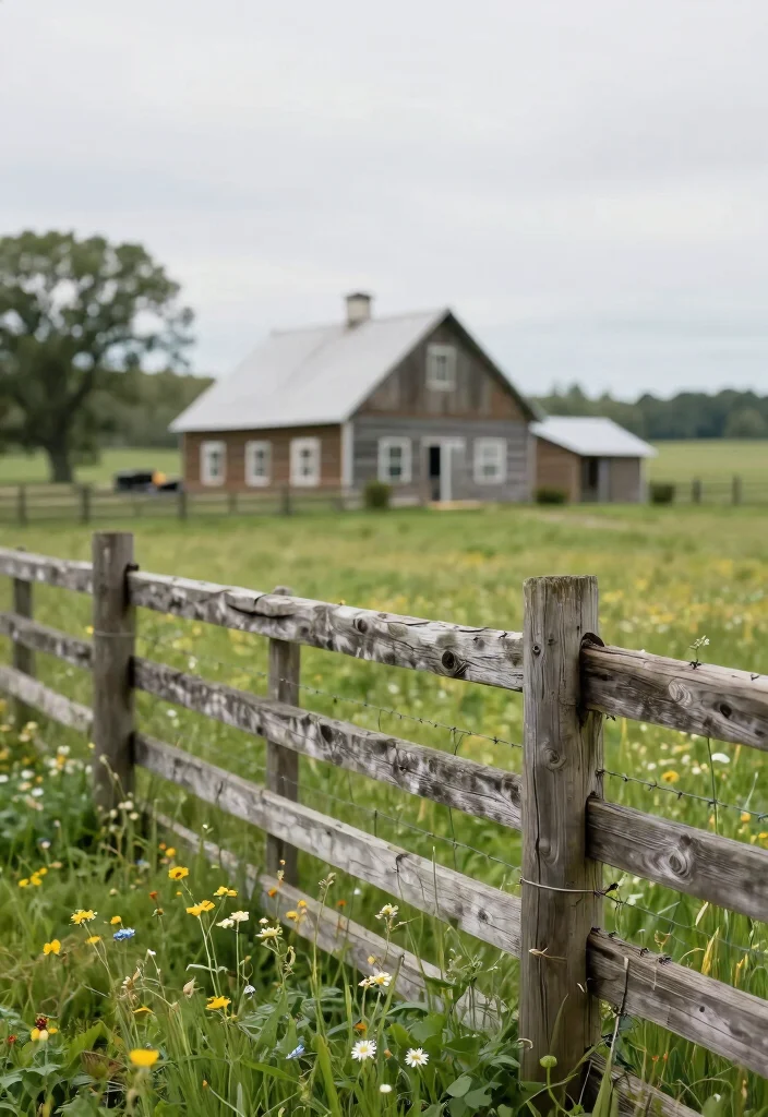 18 Wooden Fence Ideas That Never Go Out of Style 53 18 Wooden Fence Ideas That Never Go Out of Style - 13. Farmhouse Fencing 1